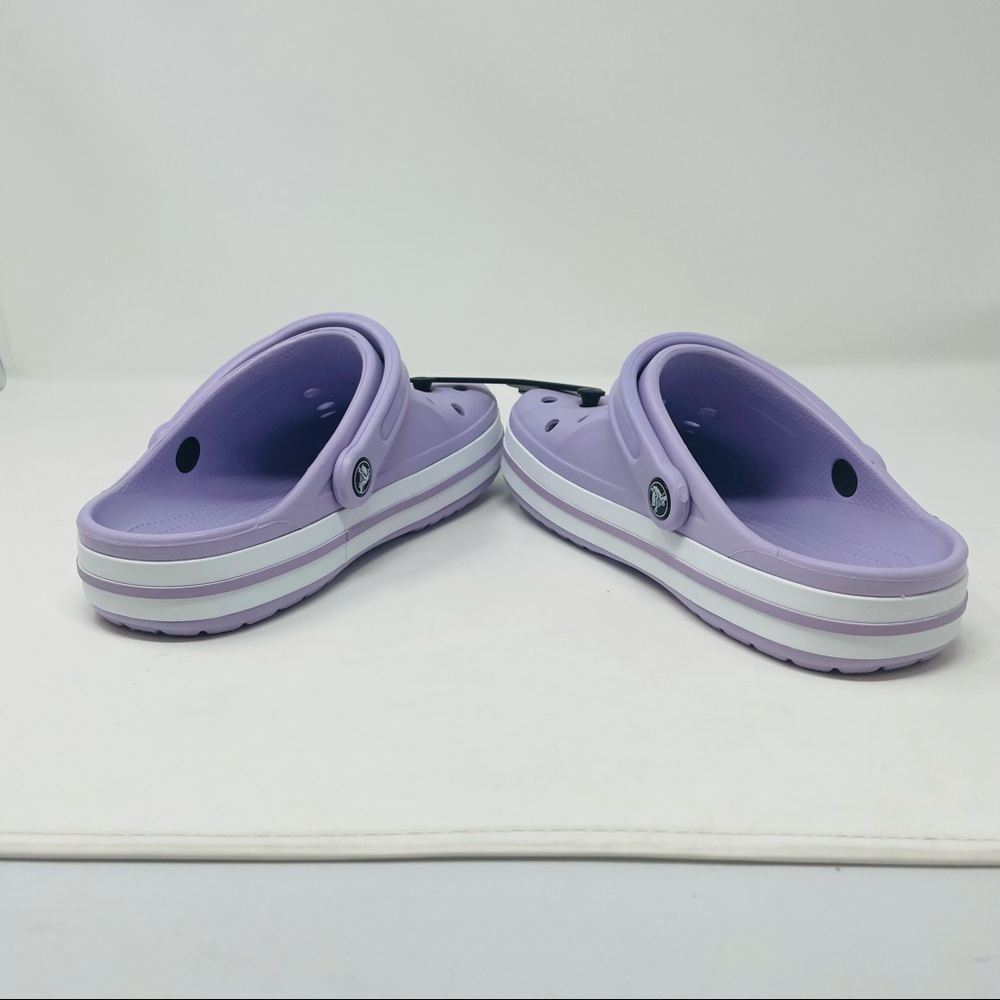 Crocs Bayaband Lavender Light Purple Clogs 205089 - Picture 4 of 16